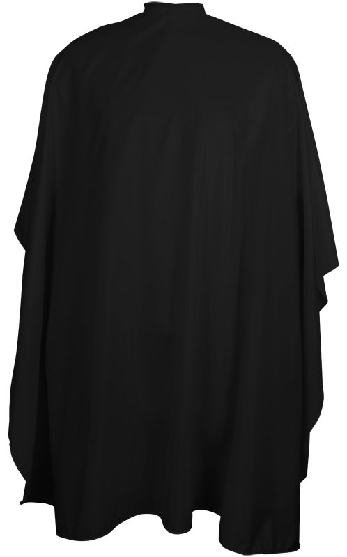 Vincent Cutting Cape 55"W x 63"L Black # VT2411 - Palms Fashion Inc.
