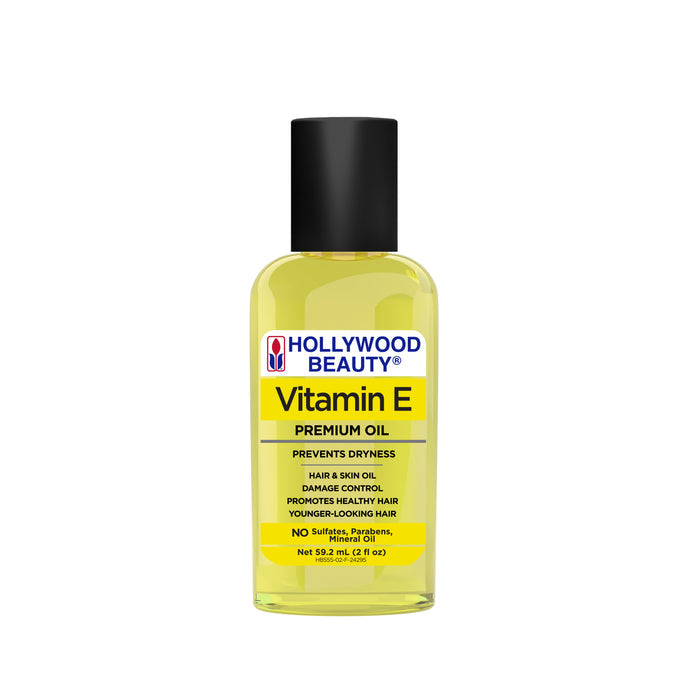 Vitamin E Premium Oil for Hair, Scalp, Skin, and Nails - 2 fl oz