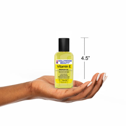 Vitamin E Premium Oil for Hair, Scalp, Skin, and Nails - 2 fl oz
