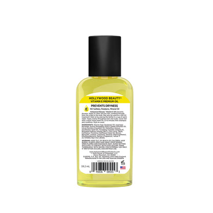Vitamin E Premium Oil for Hair, Scalp, Skin, and Nails - 2 fl oz