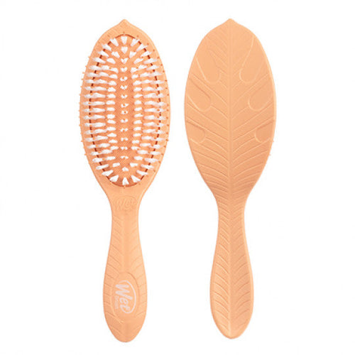 Wet Brush Go Green Oil Infused Shine Brush - COCONUT OIL (Orange)