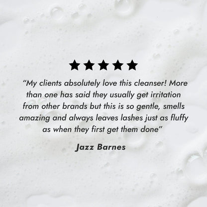 White Label Foaming Lash Cleanser Customer Review