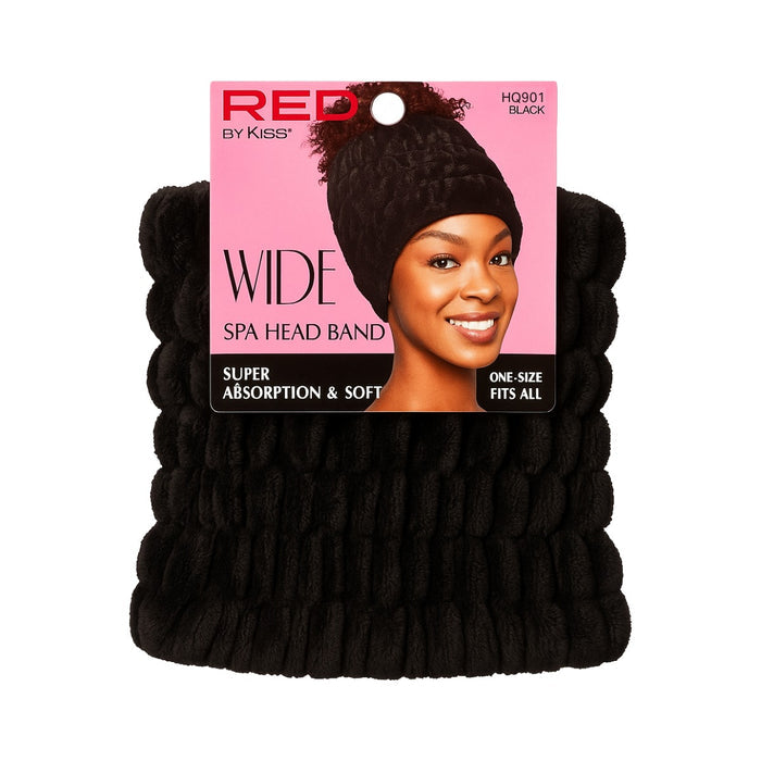 Wide Spa Head Band [Black] #Hq901