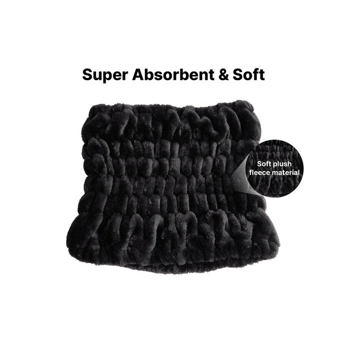 Wide Spa Head Band [Black] #Hq901