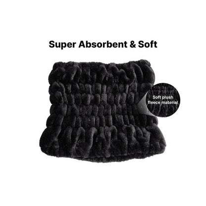 Wide Spa Head Band [Black] #Hq901