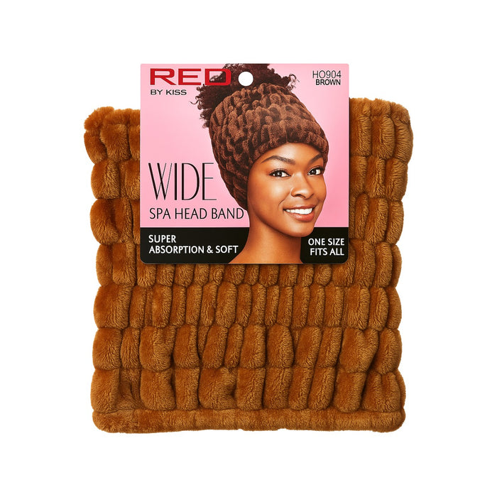 Wide Spa Head Band [Brown] #Hq904