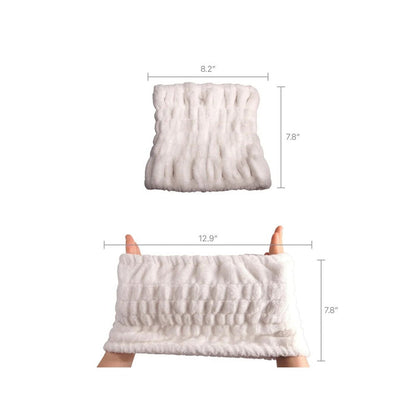 Wide Spa Head Band [White] #Hq902