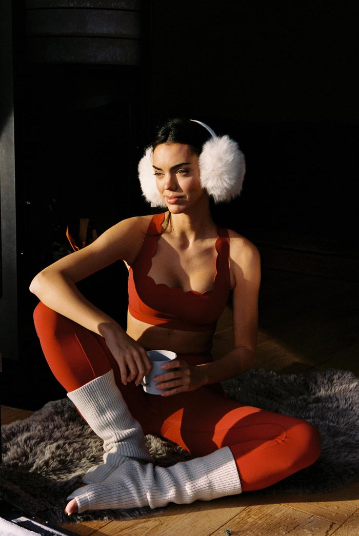 Fire Cracker / Cross Back Bra + Legging / S (US 2)