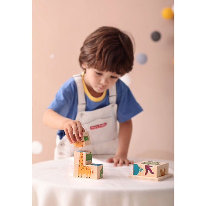 Wooden Block Puzzle - Jungle Animal
