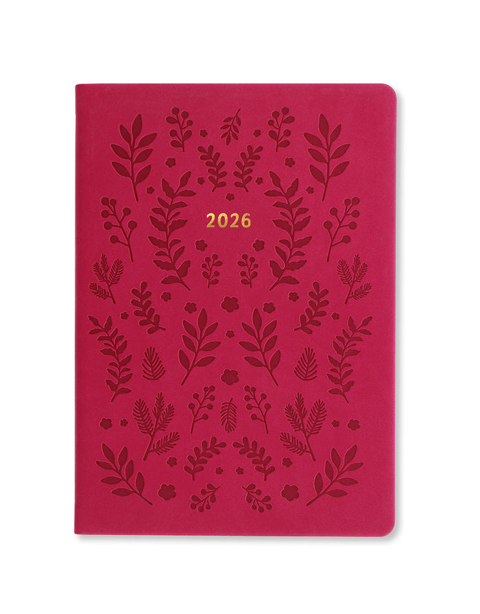 Letts of London Woodland A5 Week to View Planner 2026 - Multilanguage