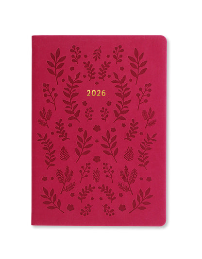 Letts of London Woodland A5 Week to View Planner 2026 - Multilanguage