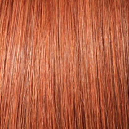 OUTRE pre-stretched braiding hair 42 inch copper auburn straight synthetic braid close up strands