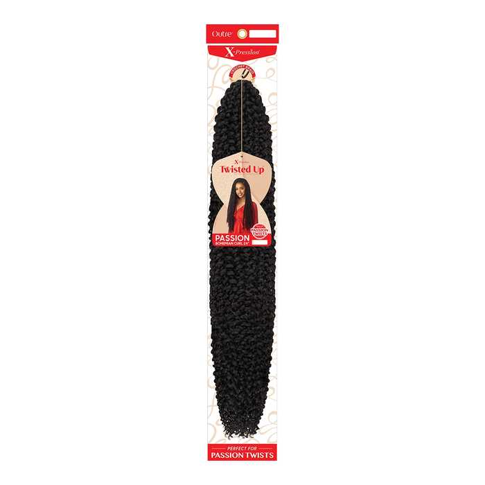 X-Pression Twisted Up Passion Bohemian Curl 24''