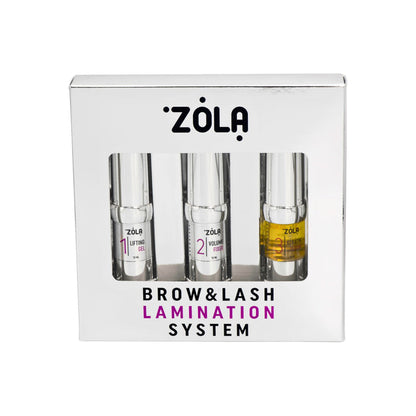 ZOLA Brow & Lash Lamination System Kit
